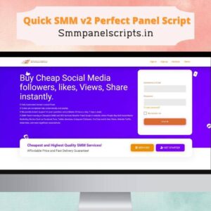 Quick SMM v2 Perfect Panel Script