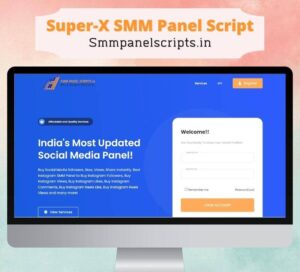 Super x SMM Panel Script