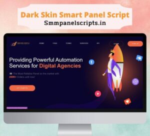 dark skin SMM Panel Script