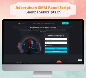 Adcerulean SMM Panel Script