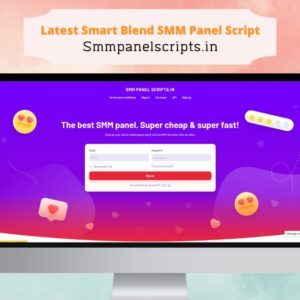 Latest Smart Blend SMM Panel Script