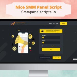 Nice SMM Panel Script