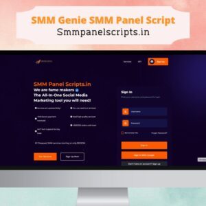 SMM Genie SMM Panel Script