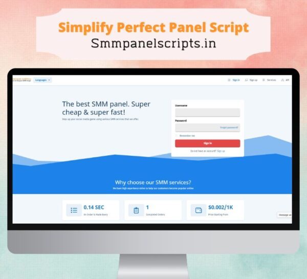 Simplify Perfect Panel Script