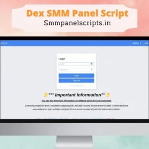 DEX SMM PANEL SCRIPT With 10+ PAYMENTS MODULES