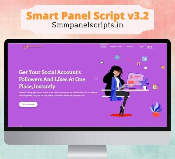 Smart SMM Panel Script V3.2 With 6+ Payments Gateway