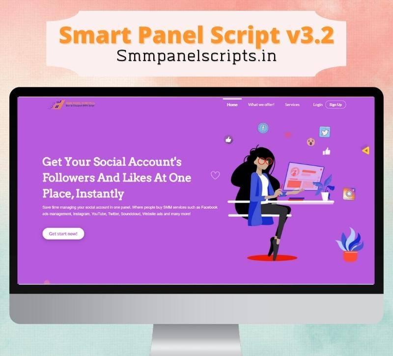 Smart SMM Panel Script V3.2 With 6+ Payments Gateway