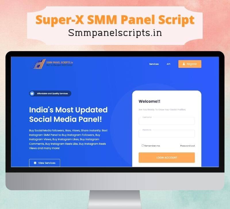 Super-X V2 Perfect Panel Script  ( With Affiliate and Auto refill )