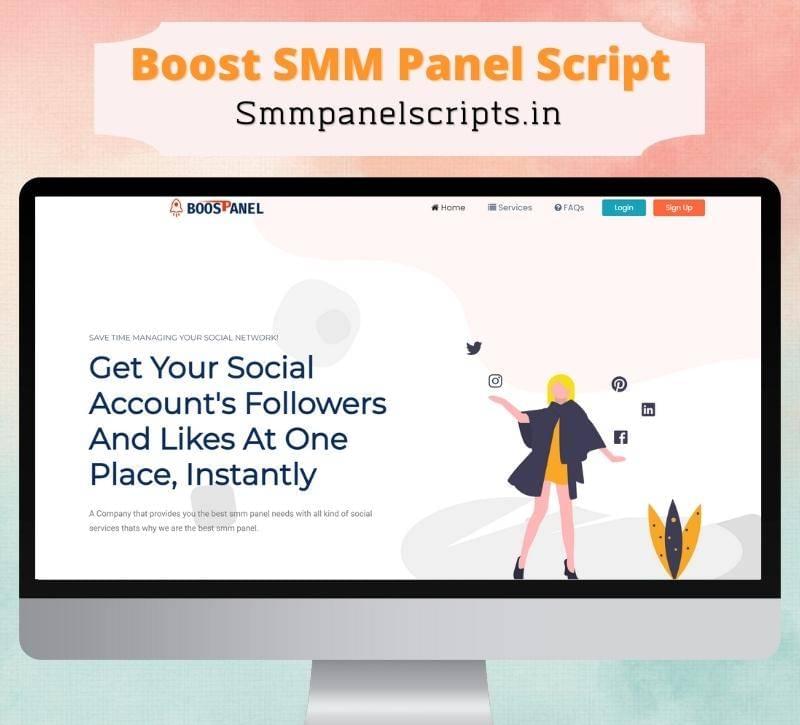 Boost SMM Panel Script With 13 Payments Gateway
