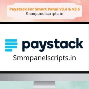 Paystack Payment Module For Smart Panel v3.4 & v3.5