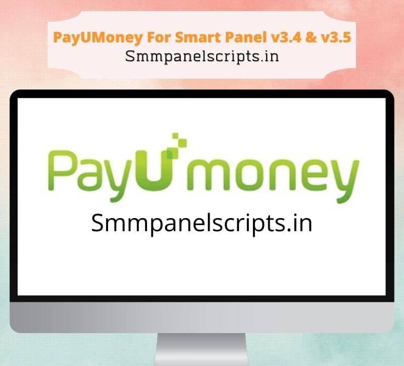 PayUMoney Payments Module For Smart Panel v3.4 & v3.5
