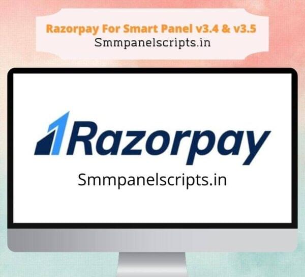Razorpay Payment Module For Smart Panel V3.4 & V3.5